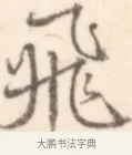 飛 · 边寿民 · 行书（书体参考） · 行书记游庐山册页 · 第 1 页