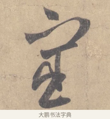 宦 · 王羲之 · 草书（书体参考） · 王羲之尺牍集 · 第 6 页