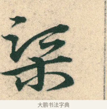 渠 · 宋克 · 章草（书体参考） · 急就章 · 第 6 页