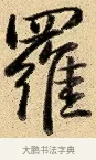 羅 · 弘历 · 行书（书体参考） · 大士像并心经图 · 第 1 页