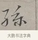 孫 · 蔡襄 · 行书（书体参考） · 自书诗帖 · 第 1 页