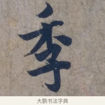 季 · 欧阳询 · 行书（书体参考） · 张翰帖 · 第 1 页