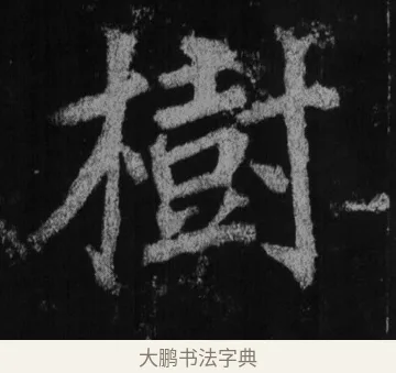 樹 · 徐浩 · 楷书（书体参考） · 不空和尚碑 · 第 25 页