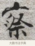 察 · 张即之 · 楷书（书体参考） · 佛遗教经 · 第 30 页