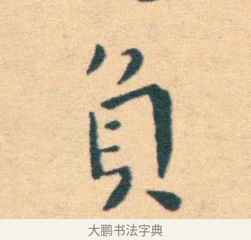 負 · 王宠 · 楷书（书体参考） · 王宠《游包山集》 · 第 12 页