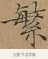 繁 · 文徵明 · 楷书（书体参考） · 离骚经 · 第 6 页