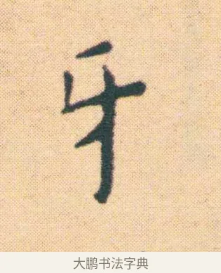 牙 · 王宠 · 楷书（书体参考） · 王宠《游包山集》 · 第 6 页