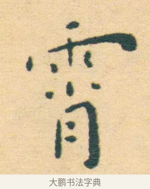 霄 · 王宠 · 楷书（书体参考） · 王宠《游包山集》 · 第 1 页