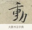 動 · 范仲淹 · 行书（书体参考） · 师鲁帖 · 第 1 页