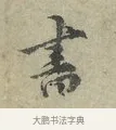 書 · 王安石 · 行书（书体参考） · 过从帖 · 第 1 页
