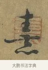 熹 · 朱熹 · 草书（书体参考） · 致彦修少府帖 · 第 1 页