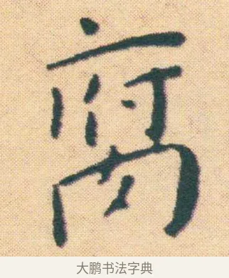 腐 · 王宠 · 楷书（书体参考） · 王宠《游包山集》 · 第 3 页