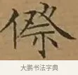 傺 · 文徵明 · 楷书（书体参考） · 离骚经 · 第 5 页
