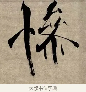 慘 · 张即之 · 行书（书体参考） · 双松图歌 · 第 2 页