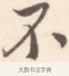 不 · 边寿民 · 行书（书体参考） · 行书记游庐山册页 · 第 1 页